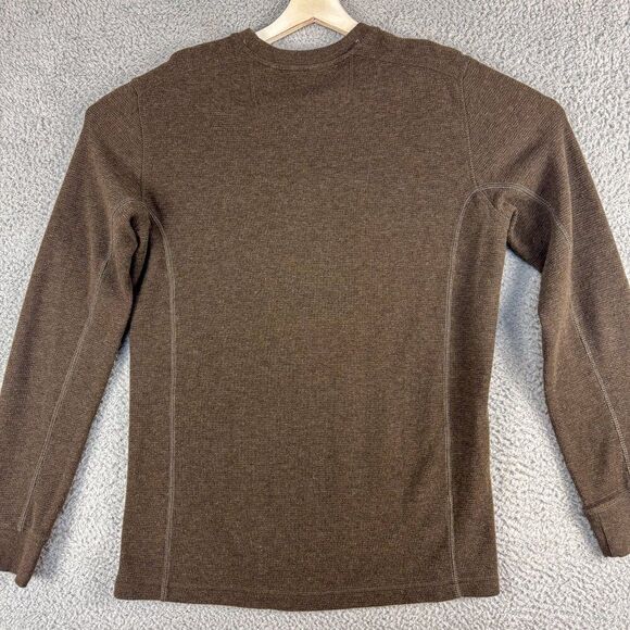 Eddie Bauer Sweater Mens Medium Tall MT Brown Business Casual Outdoor Office‎ - Picture 6 of 11